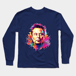 Elon Musk Long Sleeve T-Shirt